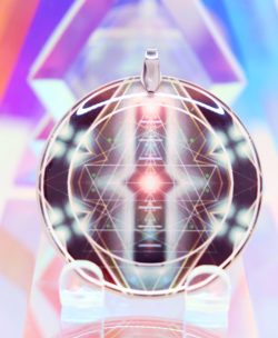 The Galactic DNA Circle Of Creation Pendant! ( Mini )