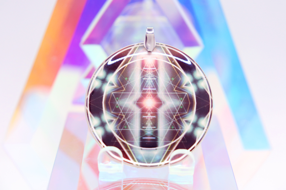 The Galactic DNA Circle Of Creation Pendant! ( Mini )