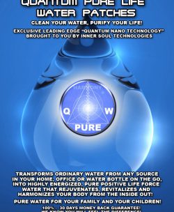 Pure Life Water Patches - Front